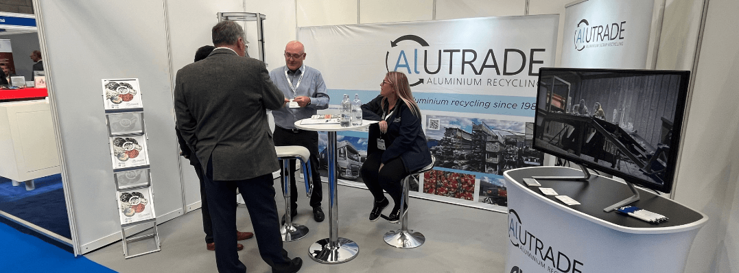 The Alutrade stand at the 2023 UK Metals Expo