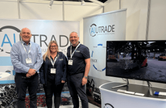 The Alutrade stand at the 2023 UK Metals Expo